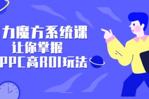 引力魔方系统课，让你掌握低PPC高ROI玩法，价值299元